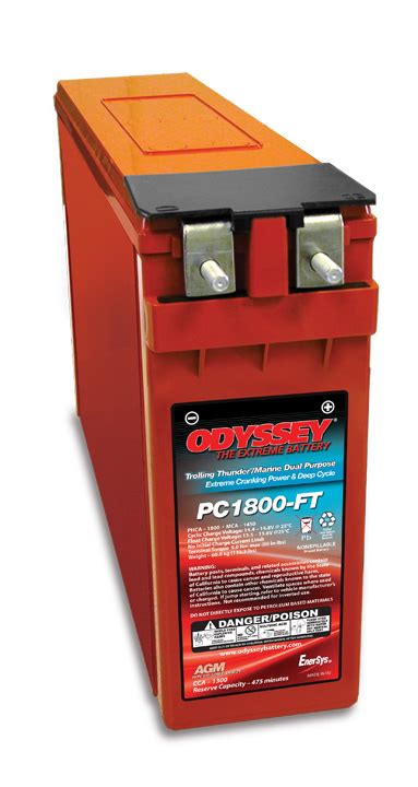 Odyssey Battery Pc1800 Ft Marine Battery Autoplicity