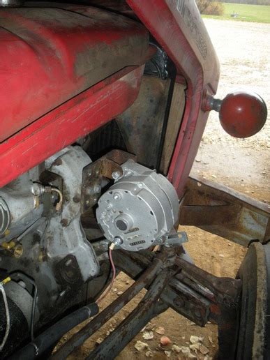 The site owner hides the web page description. Alternator conversion - Yesterday's Tractors (175620)