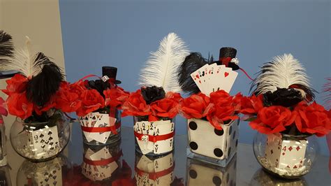 4.7 out of 5 stars 153. Casino Theme Centerpieces … | Casino theme parties, Casino ...
