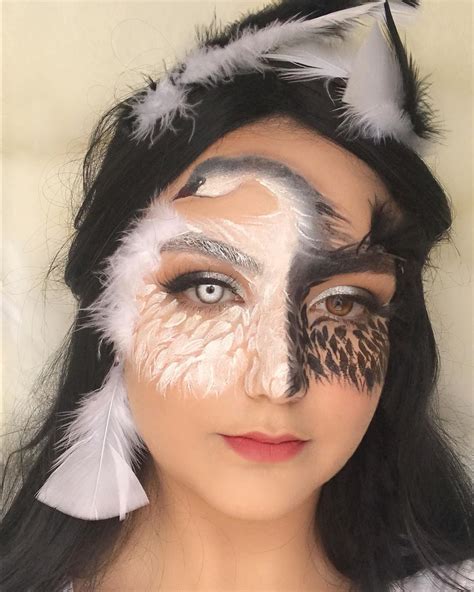 Roaa Ka On Instagram Swan Look White Swan Or Black