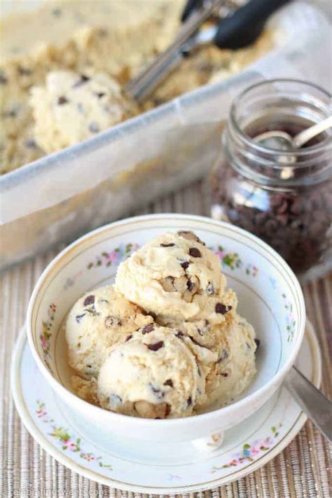 Chocolate Chip Cookie Dough Ice Cream Celebrating Sweets