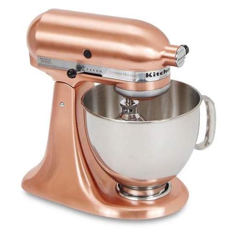 La déco cuivrée dans la cuisine comme dans la salle de ... This versatile stand mixer is designed with enough power and capacity to prepare large batches of cake batter or cookie dough without compromising your kitchen counter space.