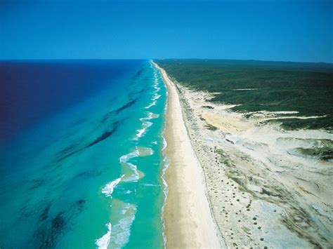 75 Mile Beach Fraser Island Queensland Australia Fraser Island
