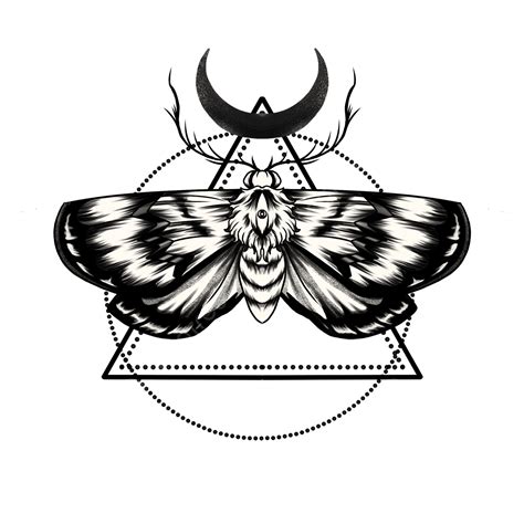 Details 80 Black And White Moth Tattoo Best Ineteachers