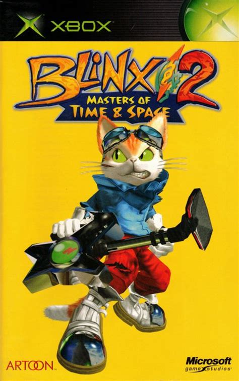 Blinx 2 Masters Of Time And Space Cover Or Packaging Material Mobygames