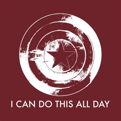 I Can Do This All Day Captain America Avengers T Shirt