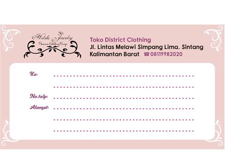 Penjelasan dan contoh label terlengkap. Download Contoh Mmt Olshop - gambar spanduk