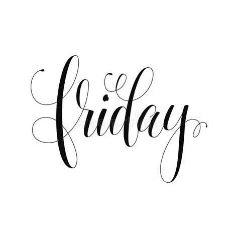 Friday Lettering Motivational Quote Weekend Inspiration Typography