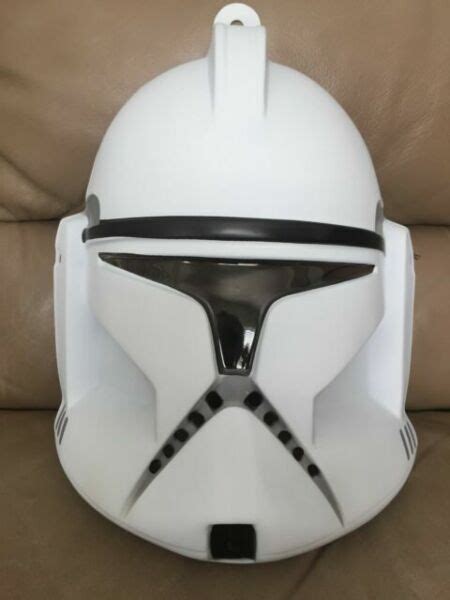 2 Star Wars Clone Trooper Adult Costume Mask For Sale Online Ebay