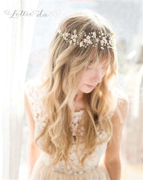 50 Best Bridal Flower Crowns For Weddings Emmaline Bride Crown