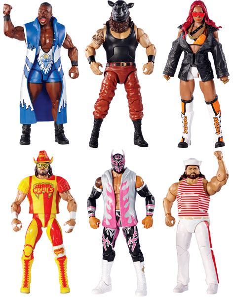 Wwe Elite 44 Complete Set Of 6 Toy Wrestling Action Figures