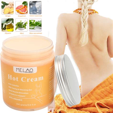 Melao Anti Cellulite Hot Cream Slimming Muscle Relaxation Slimming