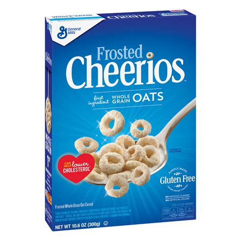 Frosted Cheerios Gluten Free Breakfast Cereal 10 6 Oz Box Walmart Com