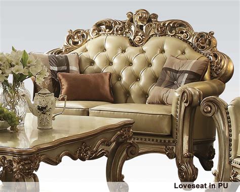 Loveseat Vendome Gold by Acme Furniture AC530L