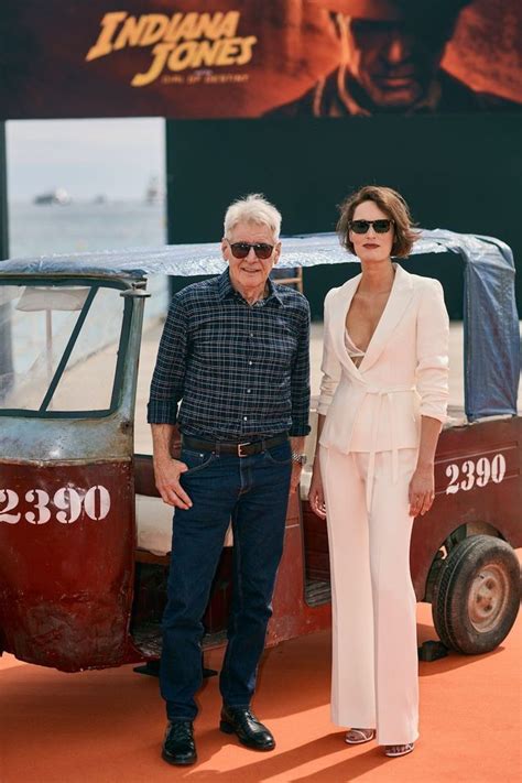 Cannes 2023 Harrison Ford Et Phoebe Waller Bridge Au Photocall D