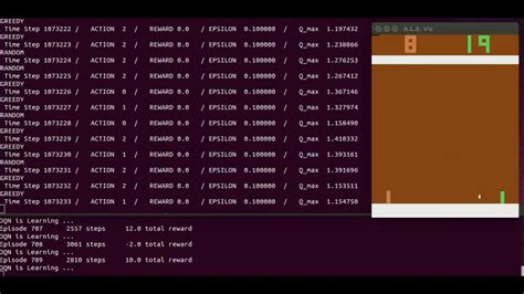 Deep Q-Network Nature ver. @ Pong - YouTube