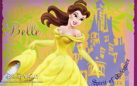 Belle Disney Princess Wallpaper 9935119 Fanpop