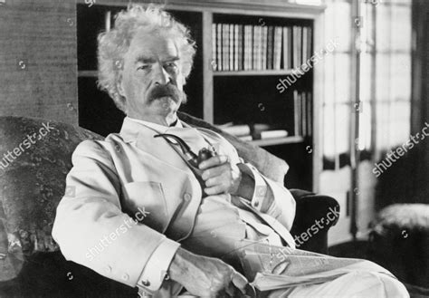 Mark Twain Aka Samuel Clemens C Editorial Stock Photo Stock Image