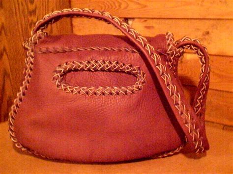Handmade Purses Constructed With The Braiding Of High Quality Leather