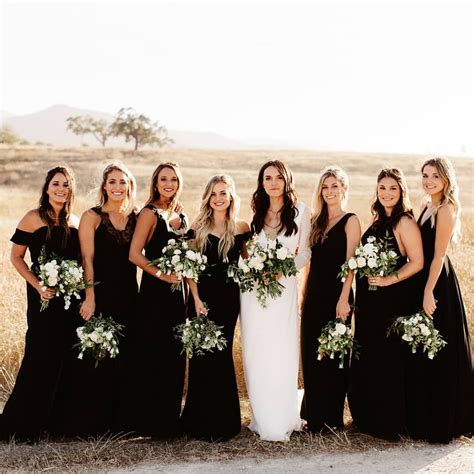 are black bridesmaid dresses a good choice for a wedding the best wedding dresses