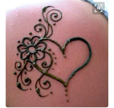 Henna Heart Simple Henna Tattoo Henna Tattoo Designs Small Henna
