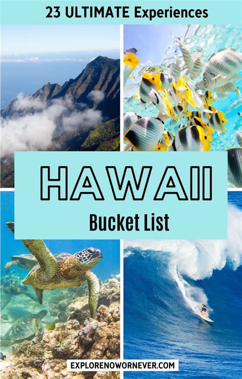 The Ultimate 2023 Hawaii Bucket List 24 Amazing Things To Do Big