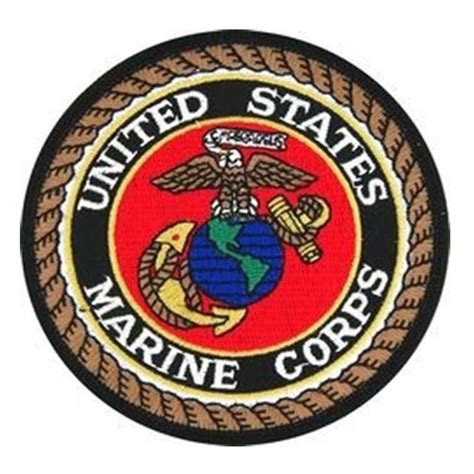 Usmc Insignia Patch 4 Inch Etsy Marine Corps Insignia Us Marine