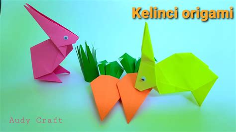 Cara membuat aneka bunga unik dari kertas krep. Origami Kelinci | Cara membuat kelinci dan wortel dari ...
