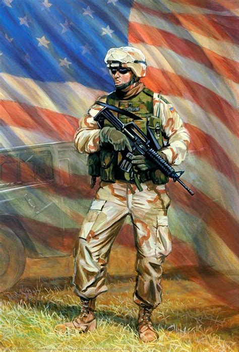 Freedom Warrior Us Army 173rd Airborne Iraq By Mark Churms Army