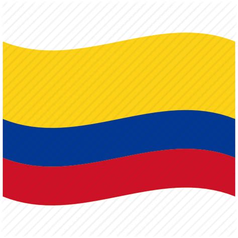 Waving Colombia Flag Png Fluffums