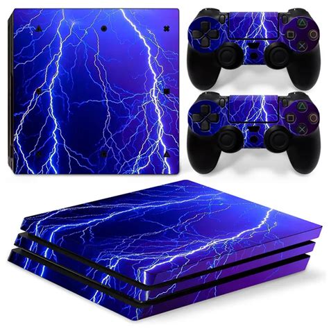 Blue Light Hot Selling For Ps4 Pro Skin Sticker For Sony Playstation 4