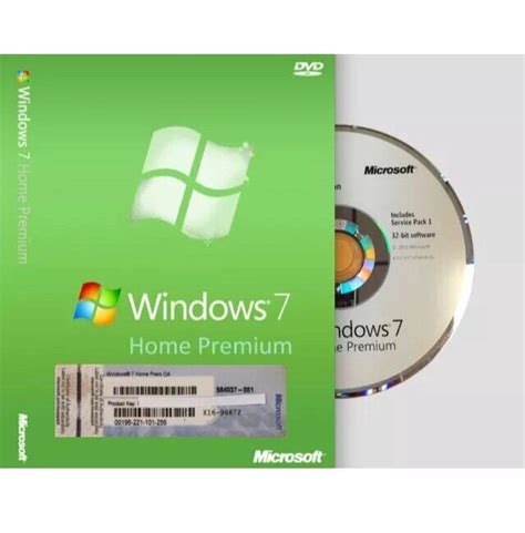 Windows 7 Home Premium 32 Bit By Microsoft Full Version