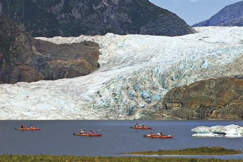 Alaska Kayaking Tour Juneau Day Tours Mendenhall Glacier