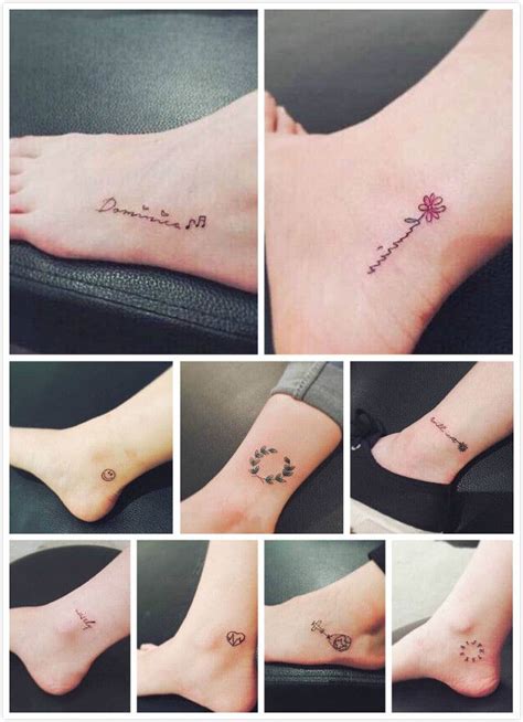Foot Tattoos Cute Tattoos For Women Inside Ankle Tattoos Cute Foot
