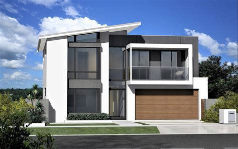 Skillion Roof 2 Storey Home Design By Pilot And Pine Homes The Builder
