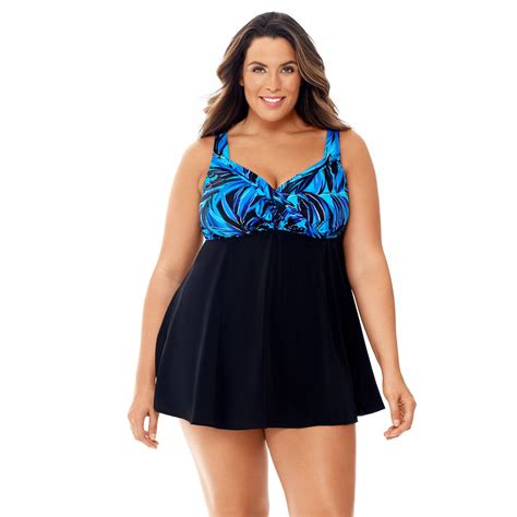 Find Plus Size Swimsuits At Swimsuits Just For Us Com Longitude Swimsuits Plus Size Swimwear