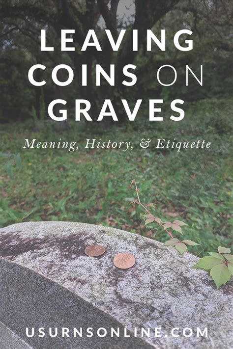 Leaving Coins On A Grave Meaning And History Urns Online