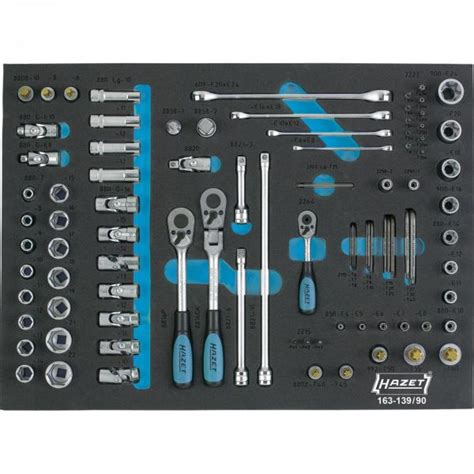 Hazet 163 139 90 Socket Set Tool Modules General Workshop Equipment