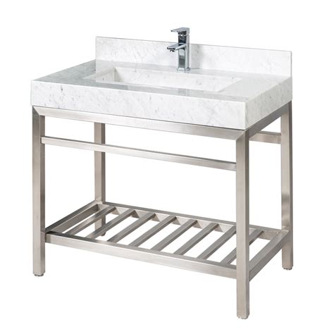 Add style and functionality to your bathroom with a bathroom vanity. Newstar Stainless Steel Vanity Vessel Base,Bathroom ...