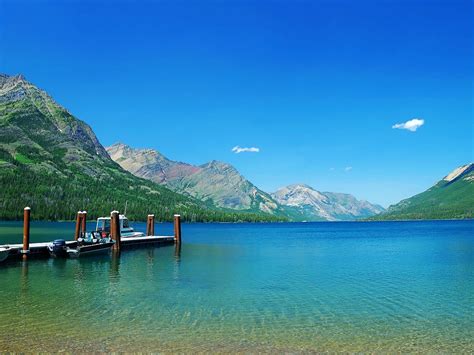Waterton Lakes National Park Nature Landscape Wallpapers Preview
