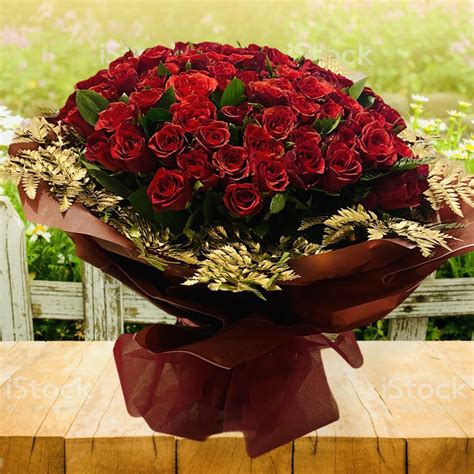 100 Red Roses Bouquet The Flower House Co