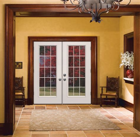 Veranda 72 Inch 15 Lite Righthand Inswing French Patio Door With Vinyl