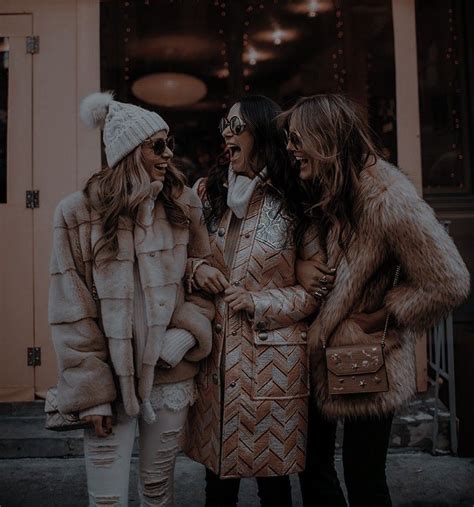 Best Friends Aesthetic Fur Coat Sex Fashion Girlfriends Moda