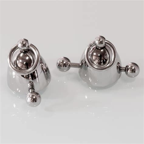 Slave Nipple Cap Shield Ring Of O Bdsm Steel Body Piercing Intimate Jewelry Kink Ebay