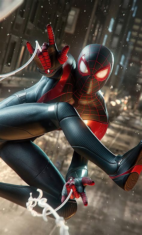 1280x2120 Resolution 4k Marvels Spiderman Miles Morales 2020 Iphone 6