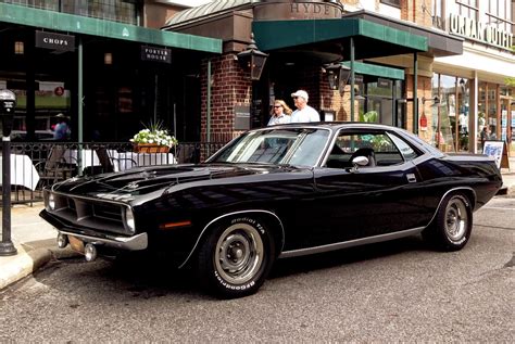 Gorgeous Black 1970 Plymouth Barracuda Autos