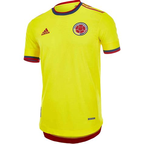 2020 Adidas Colombia Home Authentic Jersey Soccer Master