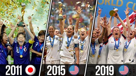 ⚽ All Fifa Women S World Cup Winners 1991 2023 Every Fifa Women S World Cup Champions ⚽