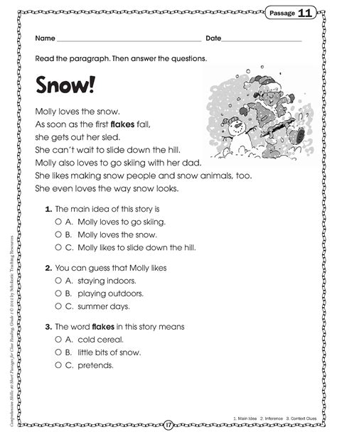 17 Best Images Of Close Reading Worksheets Free Elementary Reading