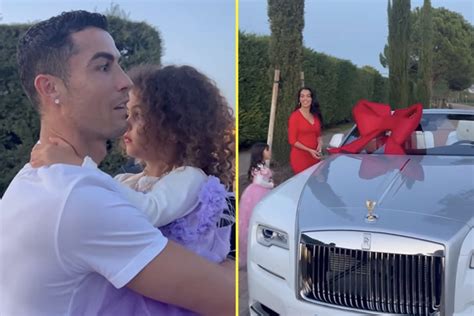 Cristiano Ronaldo Receives A Rolls Royce Dawn For Christmas